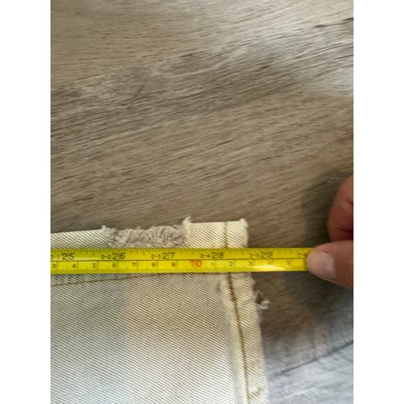 Urban Outfitters BGD Cowboy Jeans in Cream Size 28 - Picture 9 of 10